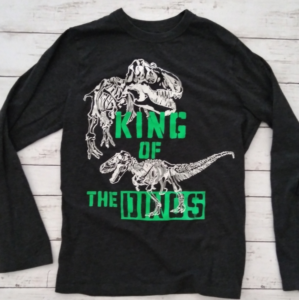 Oshkosh Boys long sleeve glow in the dark tee